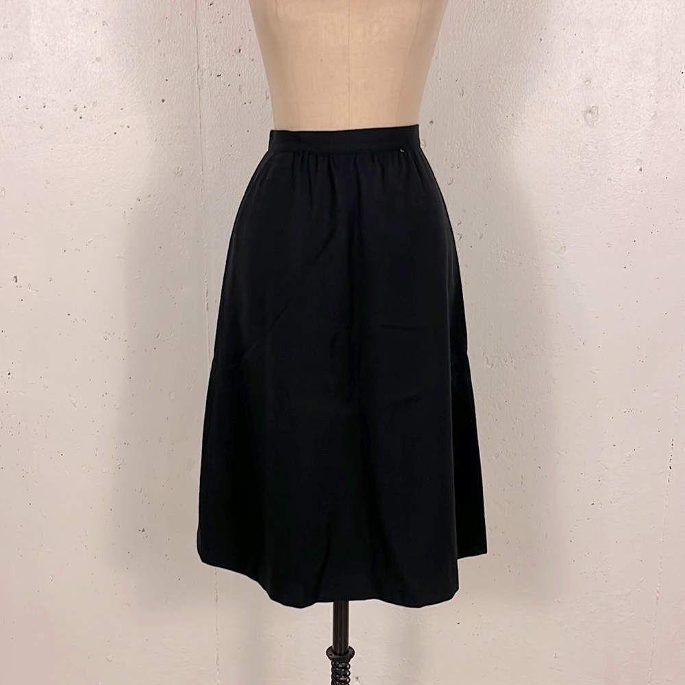 Vintage Black Mini Skirt